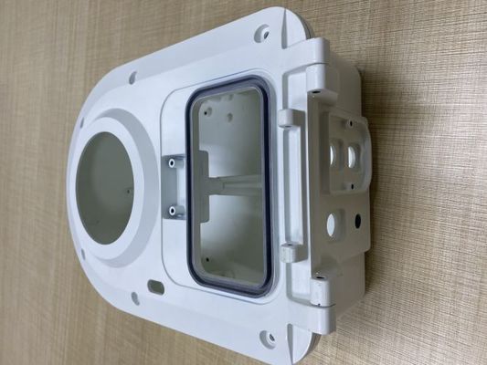 Outdoor Aluminum Die Casting Parts Powder Coating 30K Customized